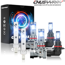 For Subaru Forester 2006 2007 2008 -led Headlight Bulb High Low Beam Fog Light