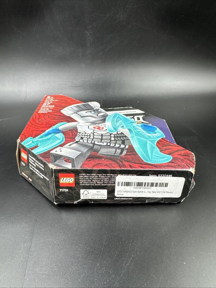 NEW Lego 71731 Ninjago ZANE VS NINDROID Epic Battle 57pc Toy