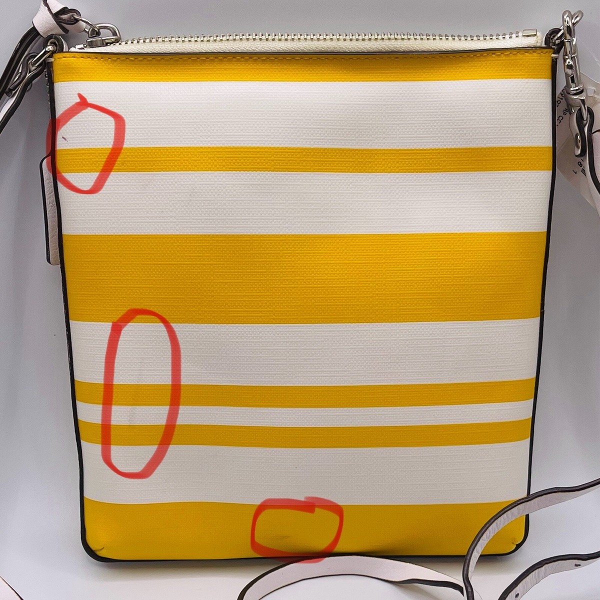 COACH Crossbody Purse 51559 Bleecker Coated Canvas Swinpack