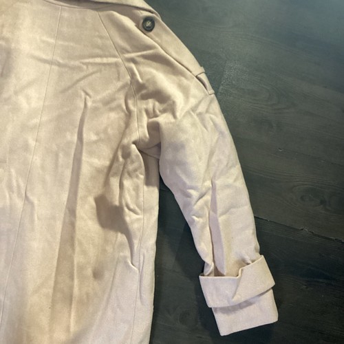 MISGUIDED TRENCH COAT WOMAN SIZE 4 PINK - Picture 14 of 14