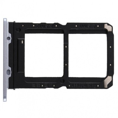 Dual SIM Tray For Realme X2 Pro Silver Side Card Adapter
