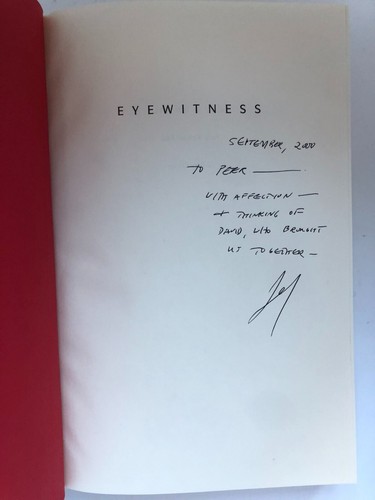 Eyewitness—NEW 1st Ed., 1st Printing (signed by Art Critic Jed Perl) - Picture 6 of 8