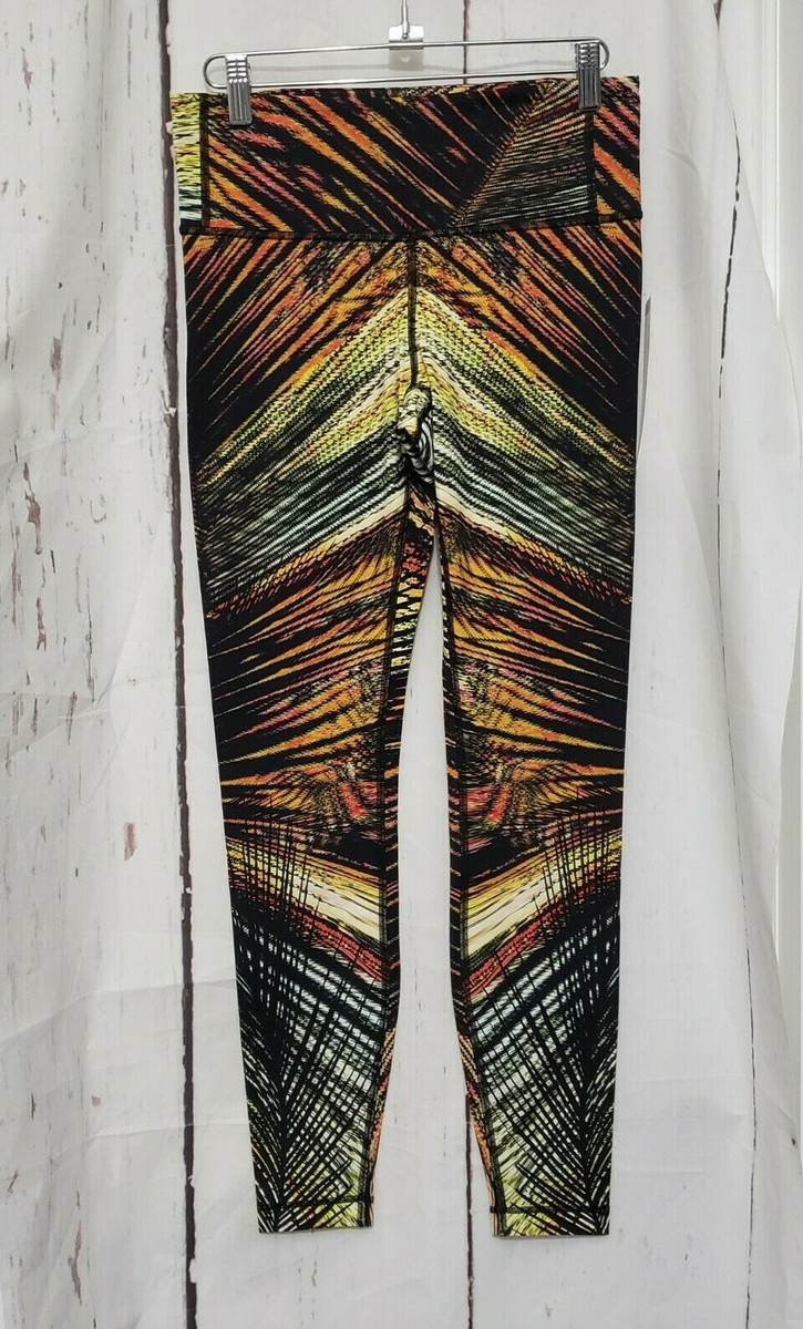 Lululemon Speed Wunder Tight Tropics White Black UK Nulux Size