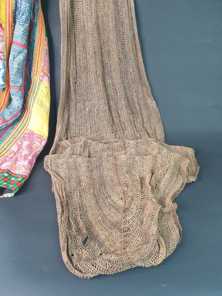 Old Papua New Guinea Western Highlands Woven Bush String Loin Cloth Finely Hand- - image 4 of 4