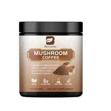 Mushroom Coffee-Organic Coffee Supplement - Boost Energy 22/38/80 Servings