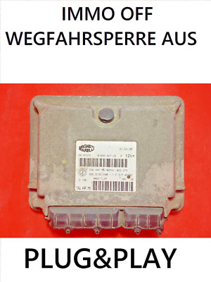 IMMO OFF / Plug&Play FIAT SEICENTO 1.1 55187372 / IAW4AF.M9    /Fast Courier