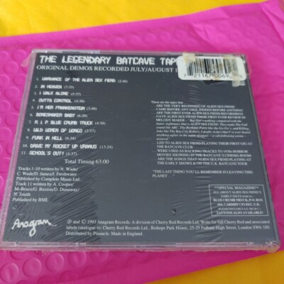 The Legendary Batcave Tapes by Alien Sex Fiend (CD, Nov-1999