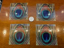 Jimmy Eat World Chase This Light Stickers  Lot of 4 RARE free flag sticker