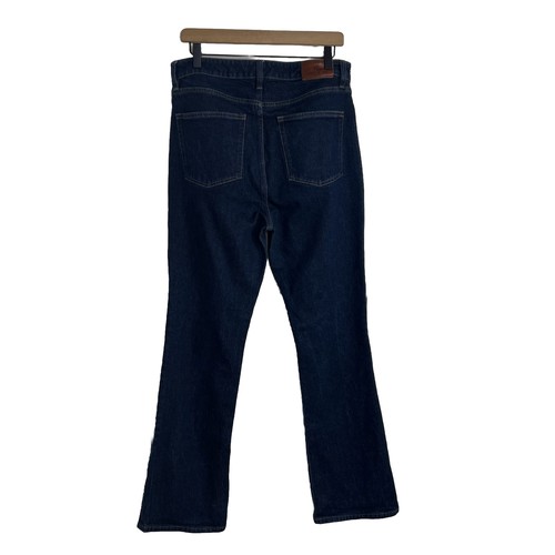 Lauren Ralph Lauren Jeans Femme 12 Taille Haute Bottes Coupe Minceur Lavage Foncé - Photo 7/13