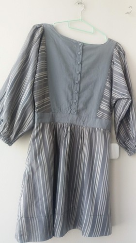 Day Birger et Mikkelsen silk blend tunic top, front crochet detail, 36,S - Picture 6 of 7
