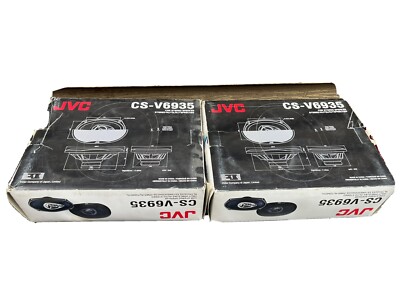 JVC V5 CS-V6935 3-Way 6in. x 9in. Car Speaker. 1 Pair 46838027710