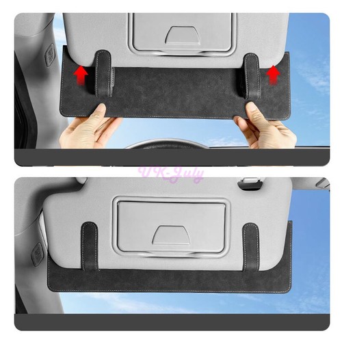 Car Sun Visor Extender Clip On Anti glare Sunshade Extension UV Rays Blocker - Picture 11 of 11