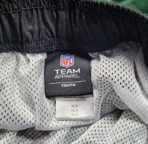 New! NFL NEW YORK JETS-Green Poly Cloth, Boys Mesh Lined Swim Trunks-Yth (XL).18 - Picture 5 of 6