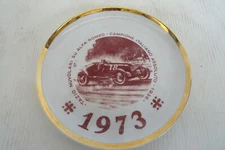 Alfa Romeo Tazio Nuvolari plate created by Piero Fornasetti car show