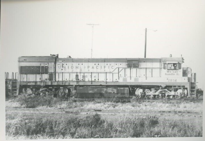 #ad Union Pacific 3000hp DRS U30C #2854 Proviso IL Train Photo $6.50