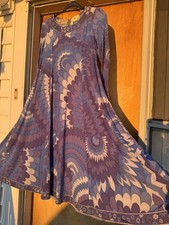 VTG 1960s Averardo Bessi Dress Italy Silk Pop Art Floral pucci Flare Midi