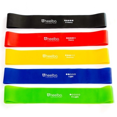 Physical Therapy Rubber Resistance Bands with 5 Levels of Resistance, Durable...