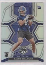 2022 Panini Mosaic Rookies Silver Prizm Daniel Bellinger #362 1s8