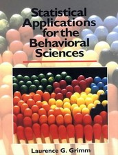 Statistical Applications for the Behavioral Sciences Laurence G.