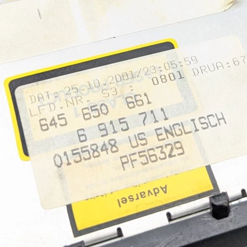 BMW 330I E92 2002 sedán - receptor reproductor de CD - negocio - 02-04 OEM 6915711 Foto 2 de 4