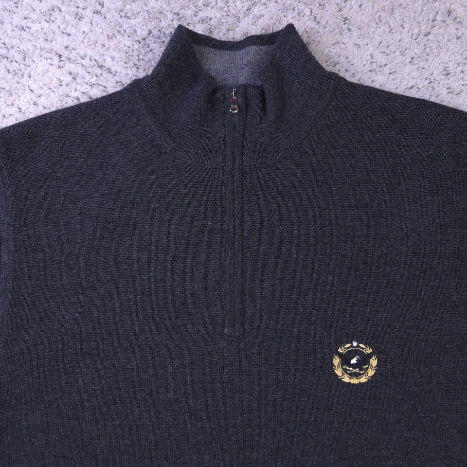 RLX Ralph Lauren Golf Vest Mens Large Wool Merino Windstopper Lined Eagle Logo - Image 3 of 4