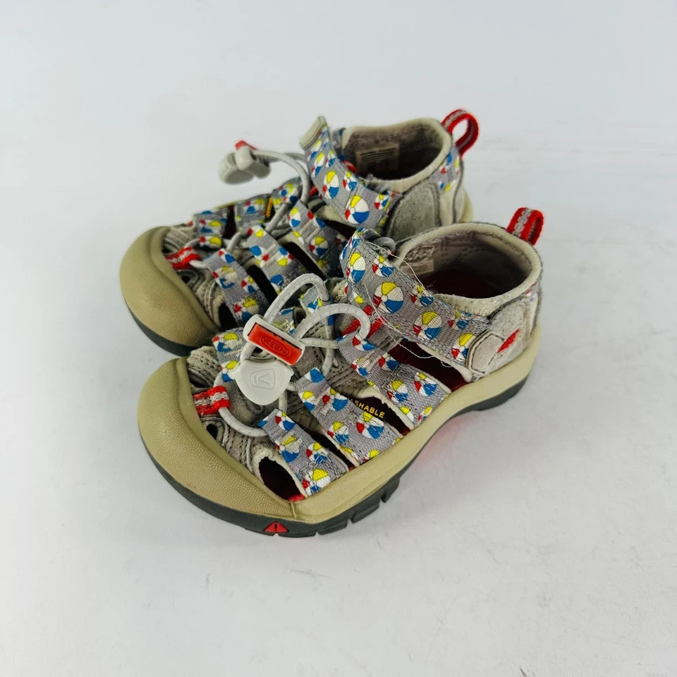 Keen Newport H2 Sandals Little Kids Size 8 Multicolor Fisherman Closed Toe Shoes - Image 4 of 4