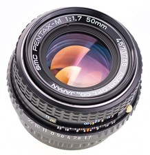 SMC Pentax - M  50 mm f 1,7  / Pentax K  / SN: 4571768  / Top Prime Lens  ( 1209