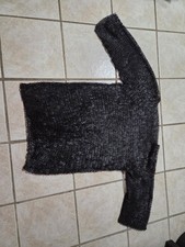 Templar Chainmail Shirt Medieval Knight Armor Butted Half Sleeves Black Steel