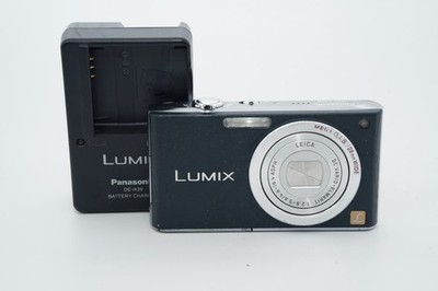 EXC] Panasonic Lumix DMC-FX33 Blue w/ Battery & Charger #2889 | eBay