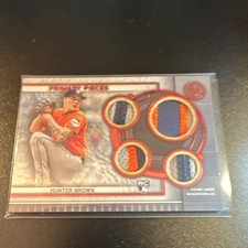 2023 Topps Museum Collection Hunter Brown Ruby #SPPPQR-HB /10 (RC) Astros! LOOK!
