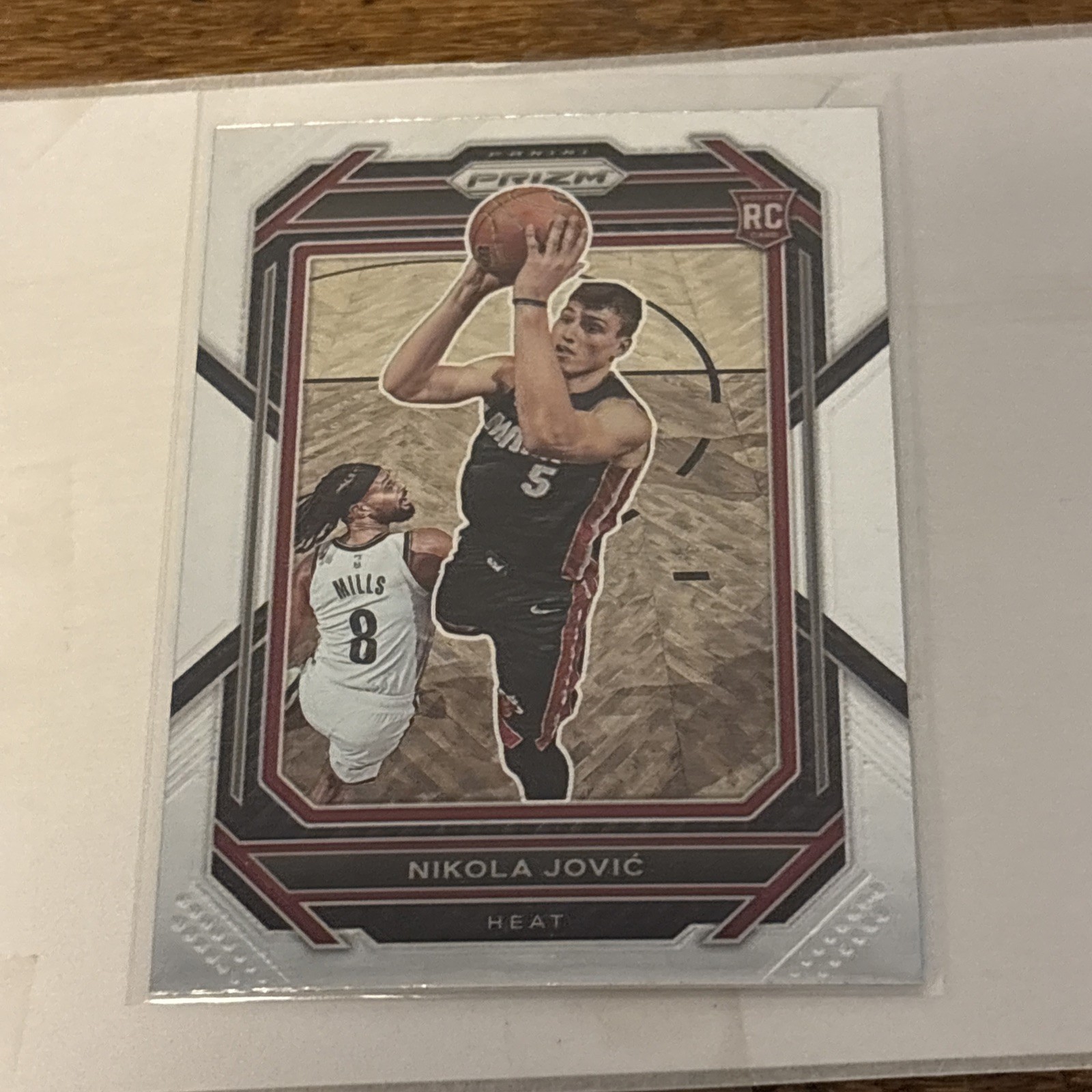 2022-23 Panini Prizm Silver Prizm Nikola Jovic #236 Rookie RC