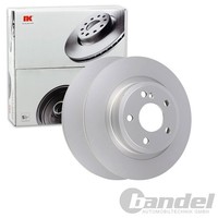 2X NK Bremsscheiben 300Mm Voll Hinten Passend FÜR MERCEDES-BENZ SLC SLK |