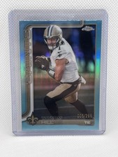 Topps Chrome Taysom Hill Serial Numbered /299 Saints NFL Football Card