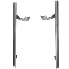 CJ Classic Trucks Door Window Run Channel Pair Chevrolet C10 1967-1972