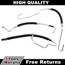 Power Steering Hose Kit For Chevy Silverado GMC Sierra 2500HD 3500 6.6L 2001-05