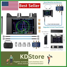 VNA Antenna Analyzer 50KHz-3GHz Testboard Kit Touch Screen Battery Pack