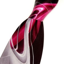 J. GARCIA Multicolor Collection 61 Loud Men's Silk Tie EXTRA LONG EXCELLENT