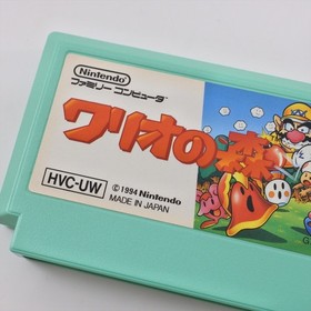 WARIO NO MORI Famicom Nintendo 1819 fc