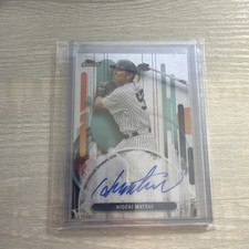 2025 Topps Finest Hideki Matsui Auto Autograph #FA-HM New York Yankees