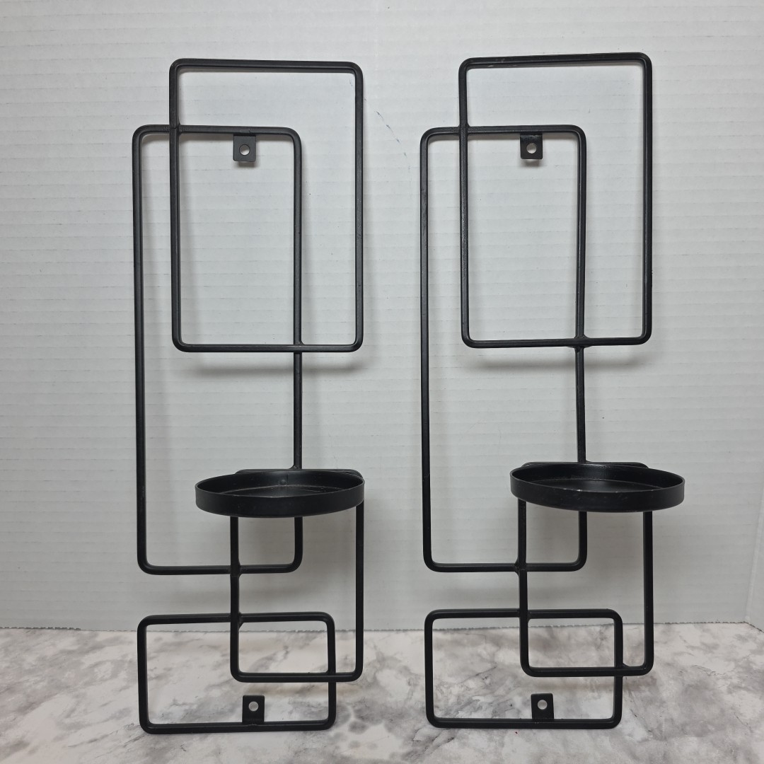 2 Pc Set Tea Light Home Decor
