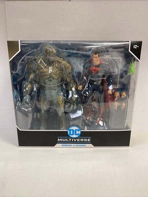 DC Multiverse Batman v Superman: Dawn of Justice Doomsday & Superman Figures