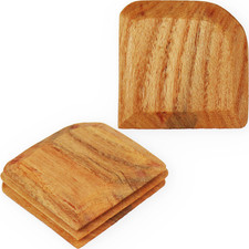 3pc Wooden Dish Scraper Set - Pan Scrapers Fo...