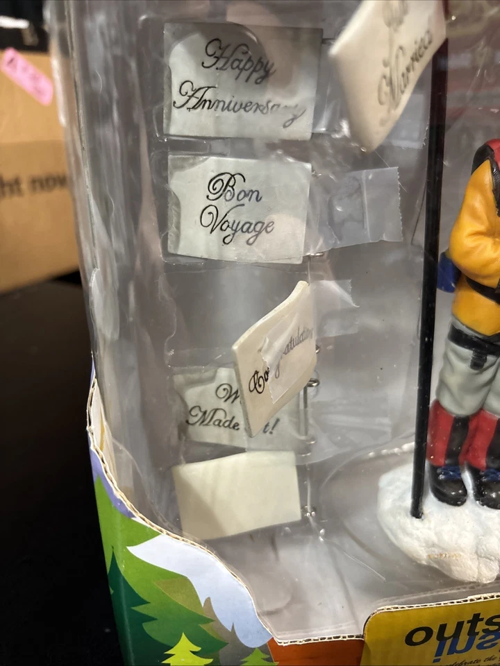 Único Exterior Interior Pastel Topper Montañeros Matrimonio Aniversario Especial Foto 3 de 4