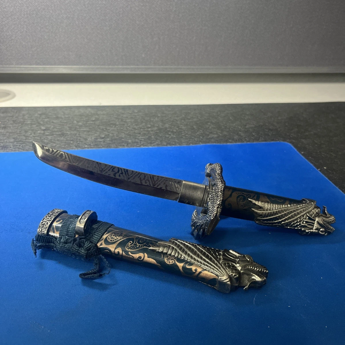 不锈钢刀柄武士收藏日本刀剑、军刀| eBay