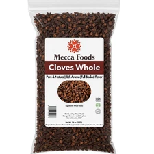 Whole Cloves 14 oz – Premium Grade, Aromatic & Flavorful – Resealable Bag for...