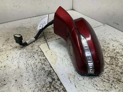 2015-2017 Ford Fusion Left Driver Side View Power Door Mirror W/ Memory Red OEM