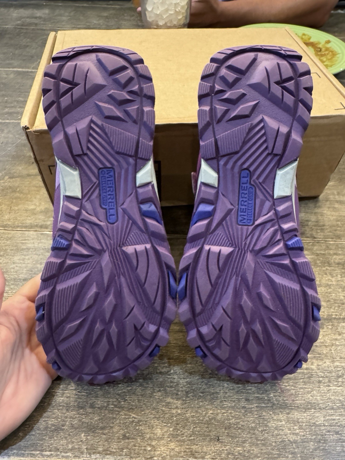 Merrell sneakers basse da trekking donna taglia 37 US 6 atletica viola Gorpcore