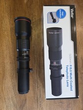 Vivitar Series 1 HD 500 mm F/8.0 Multi Coated Telephoto Lens Nikon T Mount