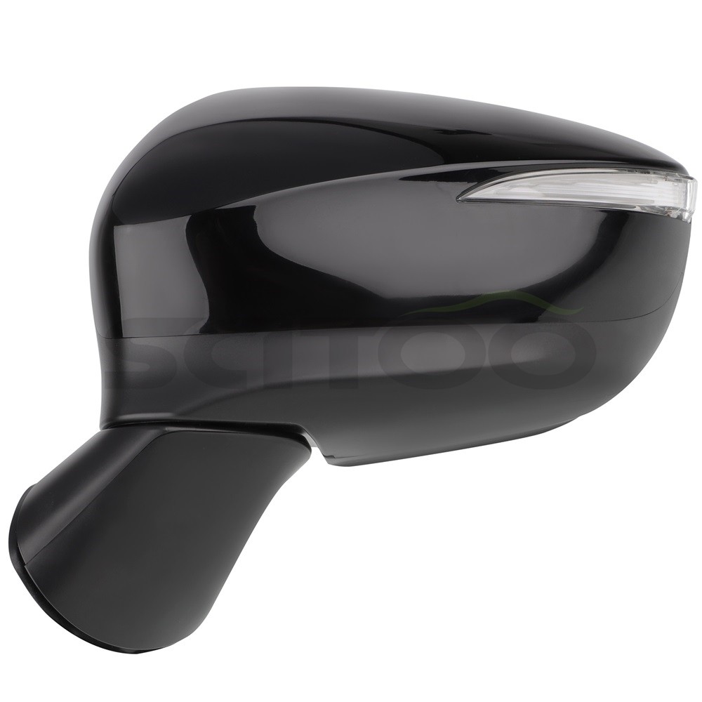 Mirror Power Signal Heated Black Left&Right Side Pair Set Fits 15-16 Mazda CX-5