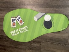 New 20”x40” Miller Lite Golf Floor Mat Breweriana Collectible